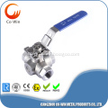 three way ball valve T port